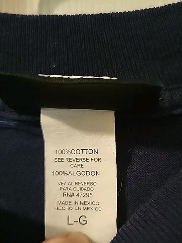 Harley Hog Heaven TShirt Sz LG Athletech Navy Blue Excellent Condition - Picture 6 of 9