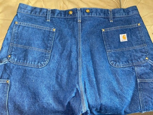 Carhartt Blue Carpenter Jeans, Double 