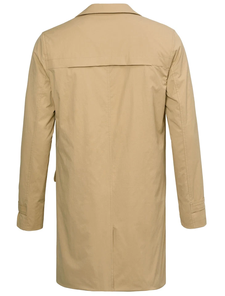 Men's lightweight simple buttoning trench coat jacket fitted fit - Image 2 of 4