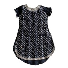 Women's Black Salwar Kameez 38" PIT 