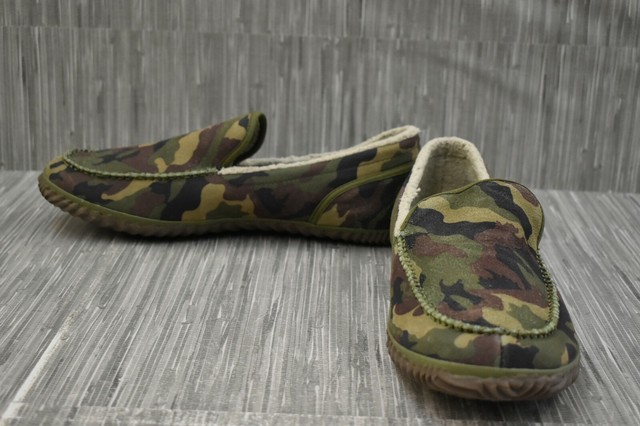 sorel camo slippers