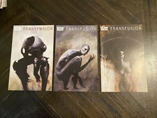 Transfusion 1-3 Zombies Vs Robots Menton Niles 1 2 3 Complete Lot Gemini Ship