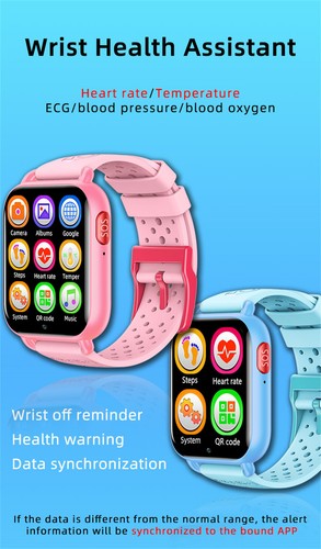 Children Smart Watch Camera WiFi 4G Kids Phone Watch Anti-Lost Video Calling - Picture 9 of 15