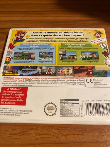 Paper Mario Sticker Star 3DS PAL EUR - Picture 3 of 5