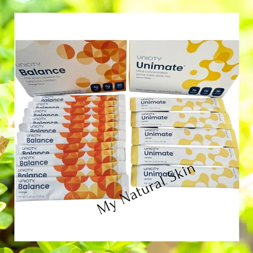 جديد! الوحدة تشعر بالارتياح! 5 Unimate Lemon + 10 Balance Orange حزم فردية