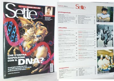 SETTE (Corriere della Sera) Nr. 30 2001   Was hat Napoleon mit DNA zu tun?