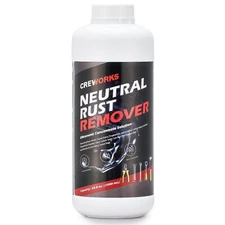 Heavy Duty Rust Remover, 34 fl oz Rust Dissolving Solution for Metals, Neutra...