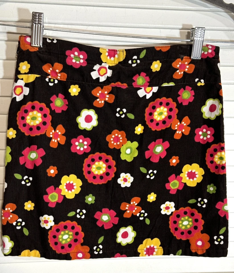 Falda de pana Gymboree Girasol Sonrisas Falda corta Niñas Talla 9 Nueva con etiquetas Foto 4 de 4