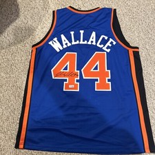 NEW YORK KNICKS- JOHN WALLACE SIGNED AUTOGRAPH JERSEY TRISTAR COA SYRACUSE NEW YORK KNICKS- JOHN WALLACE SIGNED AUTOGRAPH JERSEY TRISTAR COA SYRACUSE