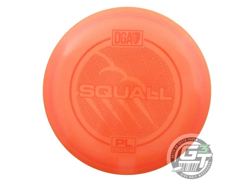 USED DGA ProLine Squall 176g Orange Orange Stamp Midrange Golf Disc