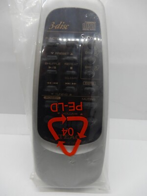 TEAC RC-782 Digital Audio Compact Hi-Fi System Remote Control, 3 Disc Unit - New