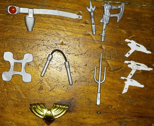 Vintage Bandai Mighty Morphin Power Rangers Weapons