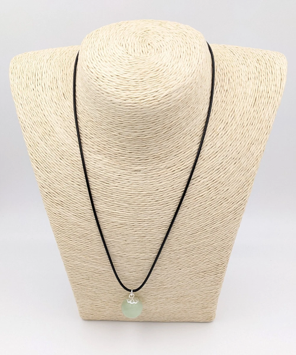 Collier de la guadeloupe pendentif Acier sur cordon cuir