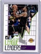 2020-21 Donruss All Time League Leaders LeBron James Lakers Basketball Card #2