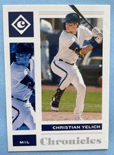 2021 Panini Chronicles Legacy Baseball #16 Christian Yelich - Milwaukee Brewers
