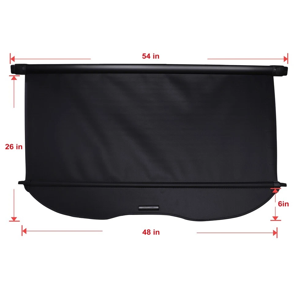 For Subaru Outback 2010 2011-2014 Tonneau Privacy Shield Cargo Cover Retractable - Imagem 2 de 4