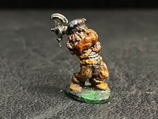 DnD RPG 25mm Ral Partha DWARF BARBARIAN vintage Metal Miniature