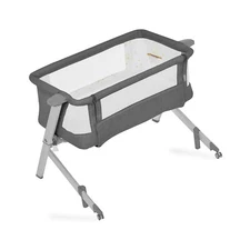 Dream On Me Skylar Bassinet & Bedside Sleeper, Grey *damaged box*
