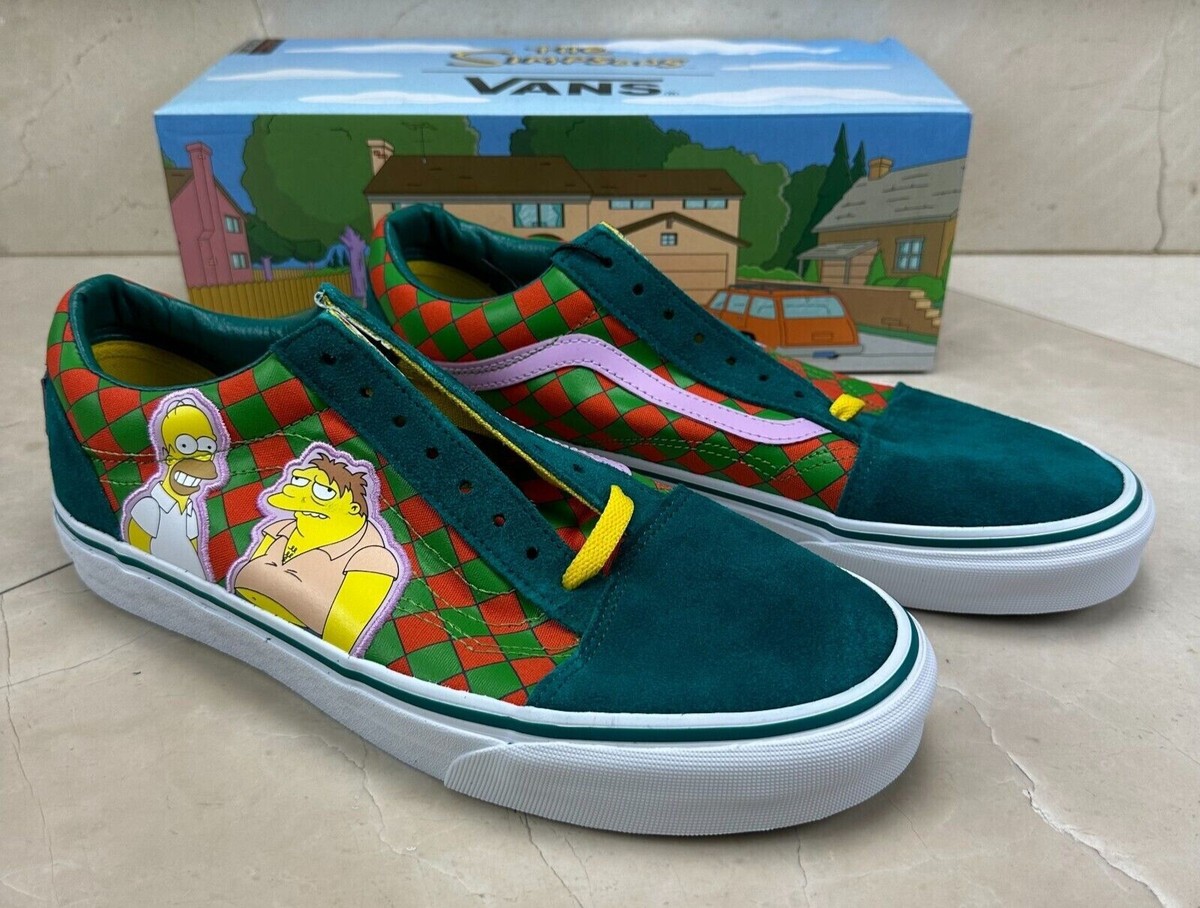 Mens Size 10.5 - Vans X The Simpsons - Moes Tavern - Old Skool