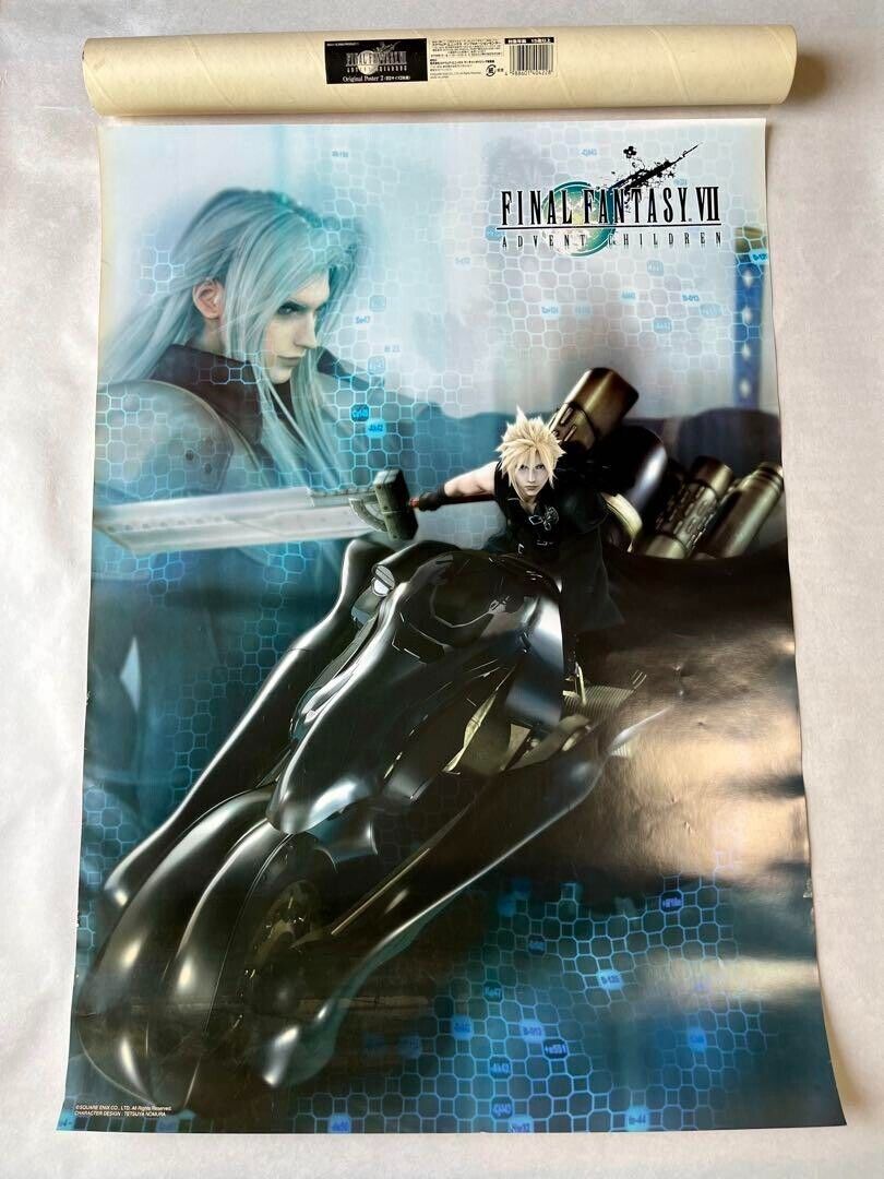 B2ポスター ファイナルファンタジー 7 ADVENT CHILDREN FF7 B2ポスター ファイナルファンタジー 7 ADVENT CHILDREN FF7