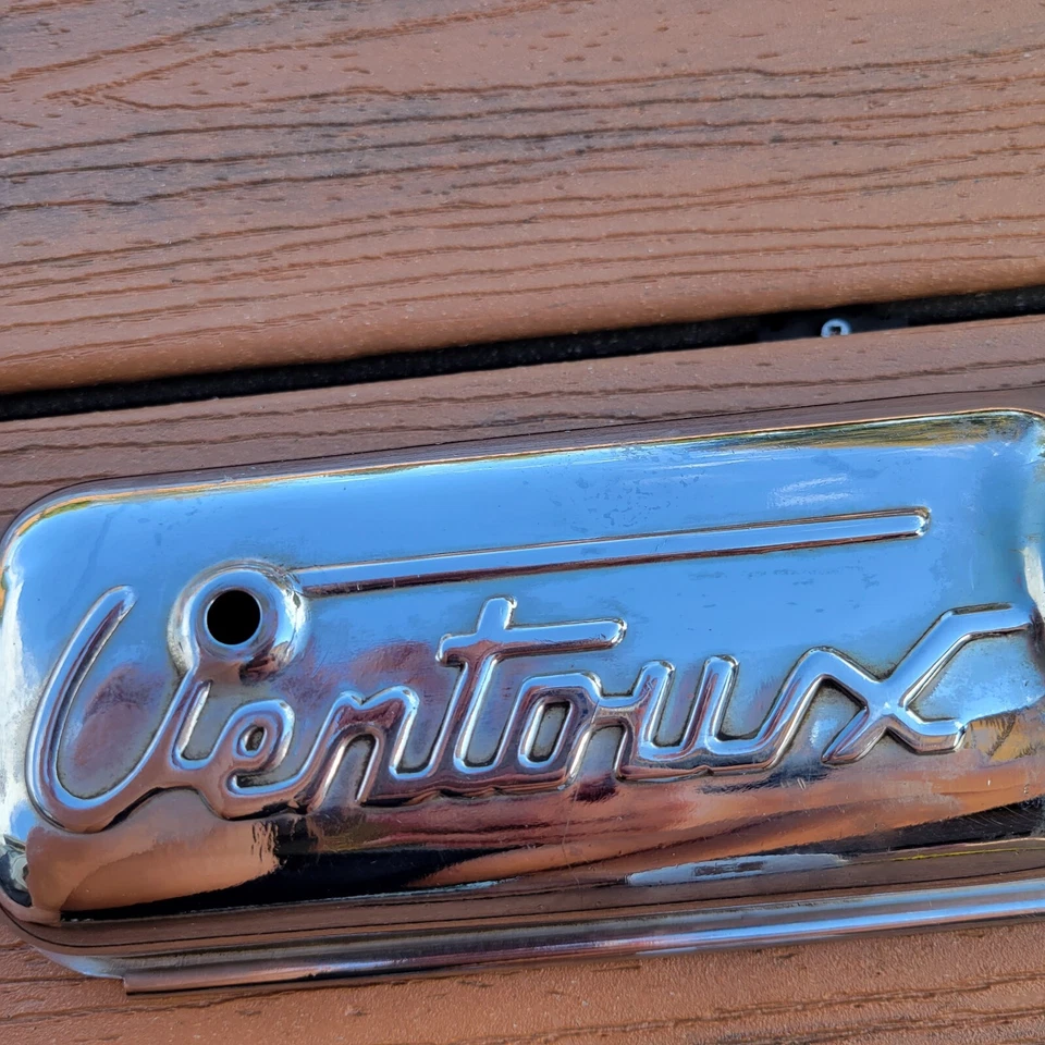 Renault Ventoux Chrome Valve Cover Dauphine Ondine Car - Image 2 of 4