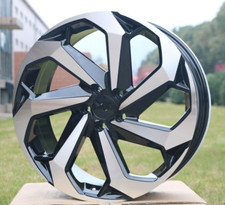 20" Black Machined Wheels Fits Honda Accord Ex Lx Civic 20x8.5 5x114.3 Rims Set