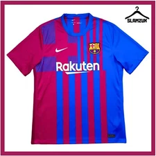 Barcelona Football Shirt Nike Large Home Kit Camiseta Barca Jersey 2021 2022 W11