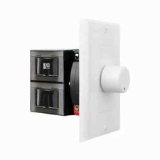 NIB: In Wall Speaker Volume Control 100W Rotary Knob Impedance Matching SVC100