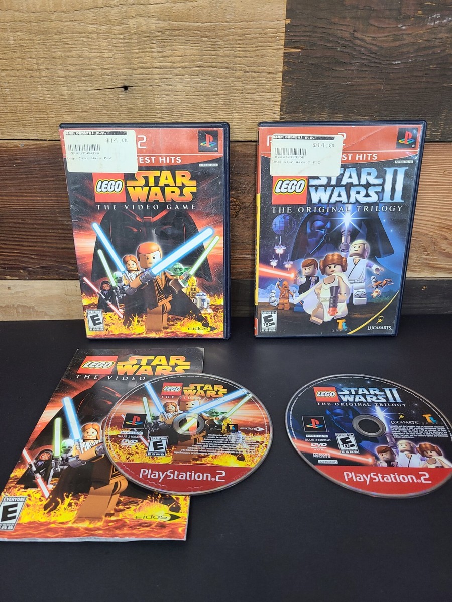 Lego Star Wars The Video Game Star Wars II Playstation PS2