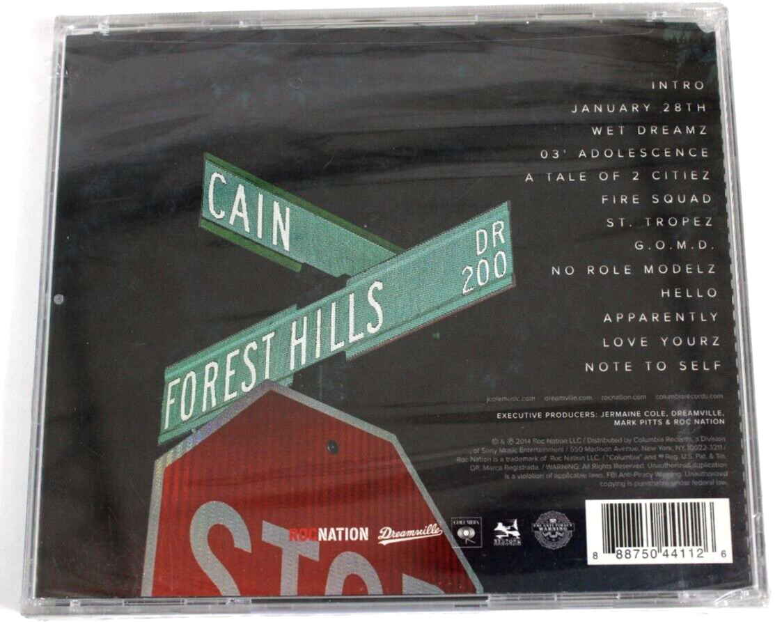 【シールド】J. Cole / 2014 Forest Hills Drive J. Cole - 2014 Forest Hills Drive - Amazon.com Music