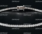 18k Solid White Gold ladies Diamond tennis bracelet  luckyhhhjewelry 2.75 ct — photo 8