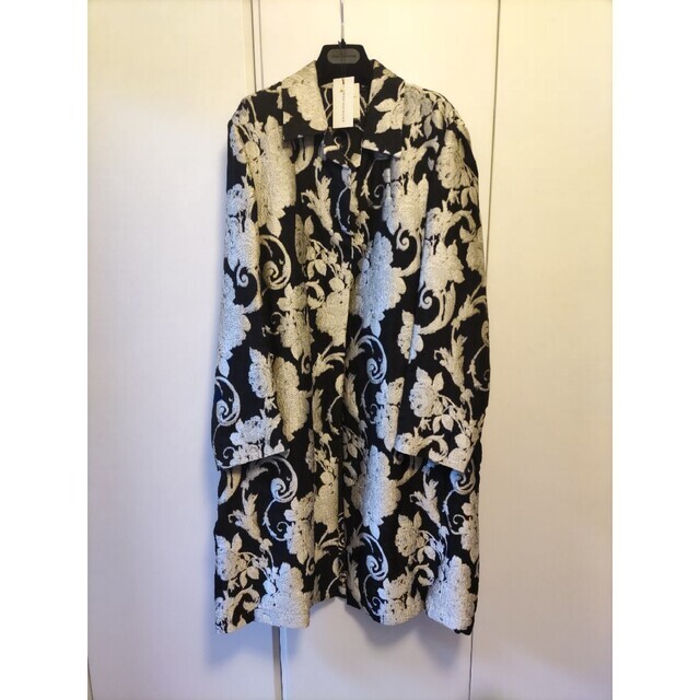 New] DRIES VAN NOTEN Silk Embroidery Coat 36 | eBay