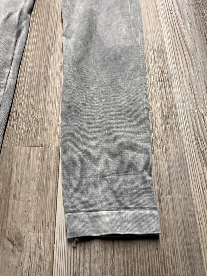 Leggings Nikibiki Gris Denim Estampado Lavado Ácido Cintura Alta Formadores Mujer Talla 0 Foto 3 de 4