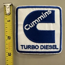Cummins Turbo Diesel - Embroidered Iron on patch