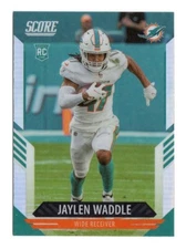 2021 Panini Chronicles Score Update Rookies Silver Prizm #413 Jaylen Waddle RC