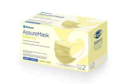 MEDICOM Disposable Face Masks - AssureMask Balance ASTM Level 2 - Pack of 50