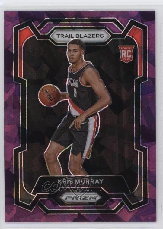 2023-24 Panini Prizm Purple Ice Prizm /149 Kris Murray #142 Rookie RC