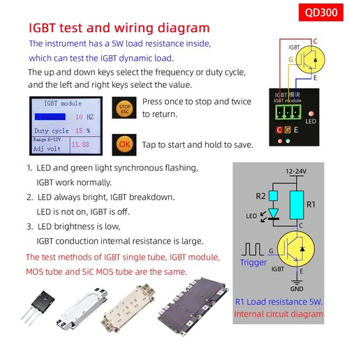 Automobile Ignition Coil Tester Idle Stepper Motor PWM Actuator Fault Detector - Picture 16 of 23