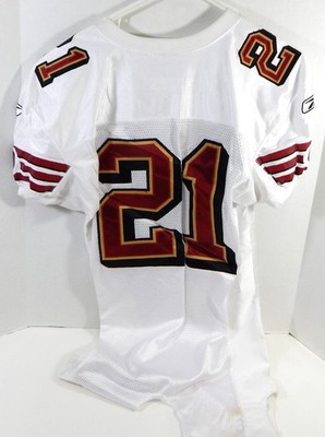 2007 San Francisco 49ers Frank Gore #21 Game Issued White Jersey 44 DP28540 