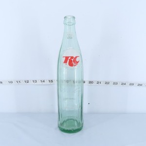 VINTAGE RC ROYAL CROWN COLA BOTTLE  1970S-80S 16 OUNCES