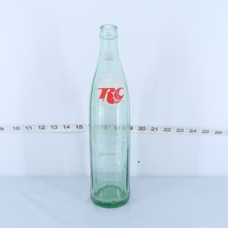 VINTAGE RC ROYAL CROWN COLA BOTTLE  1970S-80S 16 OUNCES