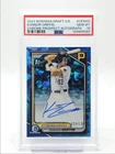 KONNOR GRIFFIN 2024 BOWMAN CHROME DRAFT 1ST SAPPHIRE AUTO /199 PSA 10 Q4444