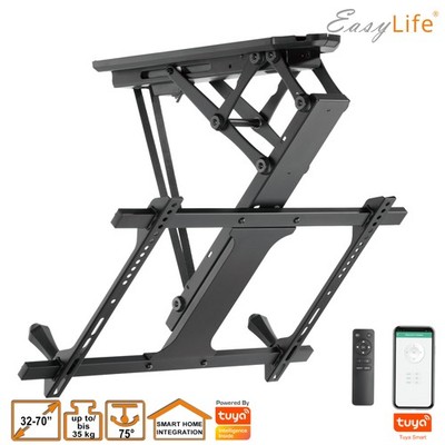  EasyLife - TV Deckenhalter Smart Home elektrisch schwenkbar 32 bis 70 Zoll