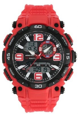 Armitron Pro Sport Red Watch