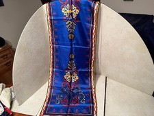 Vintage Vera Wang Silk Ladies Scarf with Floral Motif