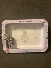 Cornice portafoto 21° compleanno/tatty teddy, me to you, 7x5, regalo