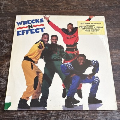 Original 1988 ￼Wrecks-N-Effect  12  Vinyl Atlantic, Hip Hop  ￼