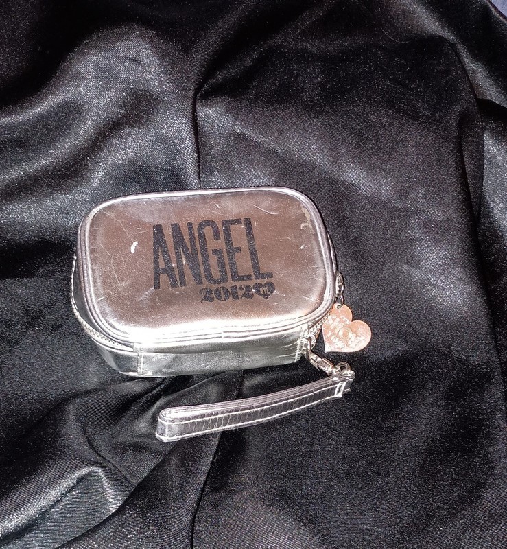 Victoria Secret 2012 Fashion Show Angel Cosmetic Bag Makeup Pouch Wristlet