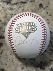 2009 Official World Series Alex Rodriguez Single Signed Baseball JSA Sticker 🔥