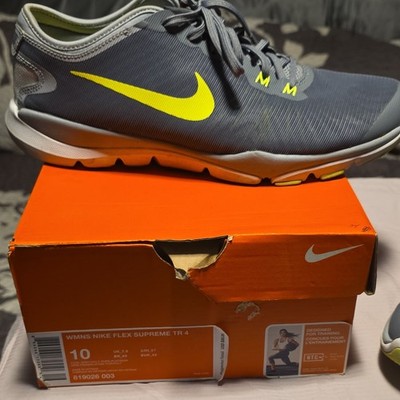 Nike Flex Supreme TR 4 Women s Gym & Training Sneaker Gray 819026-003